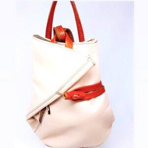 Vera Pelle Italy Michelangelo Leather Backpack